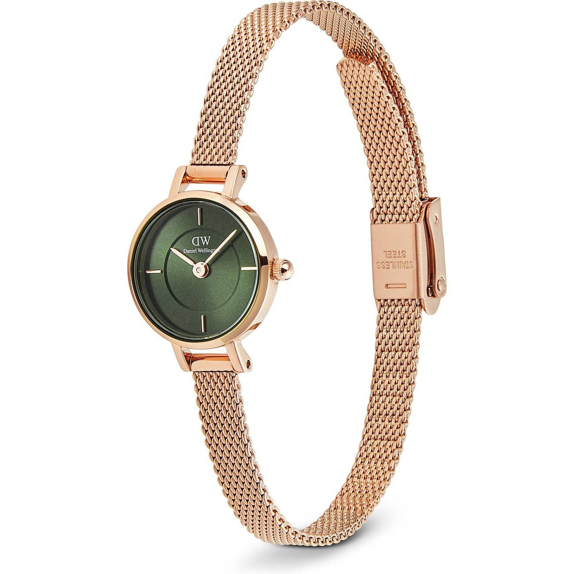 Daniel Wellington Quarzuhr Petite Mini Emerald Melrose