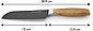 ECHTWERK Santokumesser »Classic«, aus hochwertigem Stahl, Küchenmesser mit Griff aus Rosenholz, Black-Edition, Klingenlänge: 15 cm, Bild 4