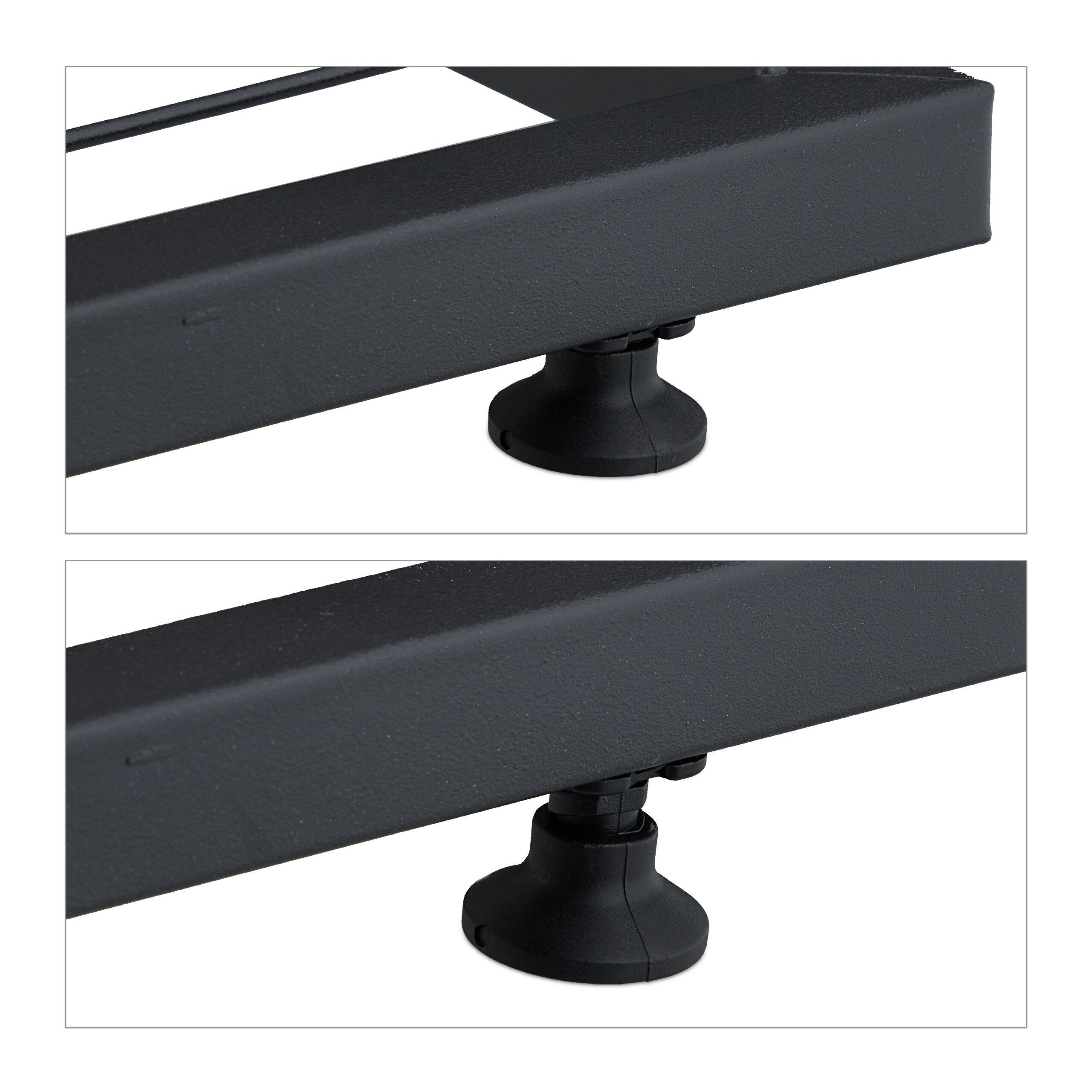 relaxdays Pflanzentreppe Pflanzenständer 5 Ablagen