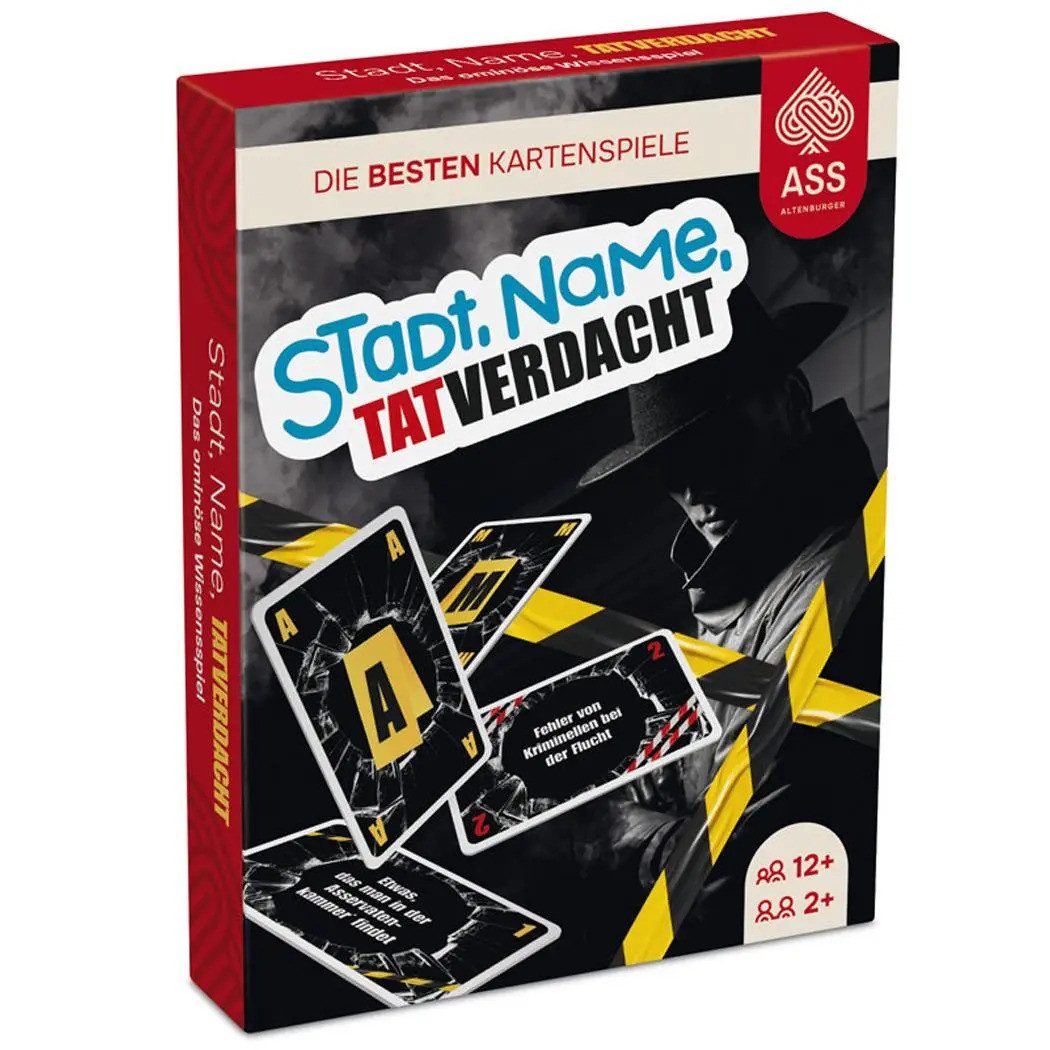 Cartamundi Spiel Stadt, Name, Tatverdacht - Crime Spiel für 2-4 Spieler, ab 7 Jahre...
