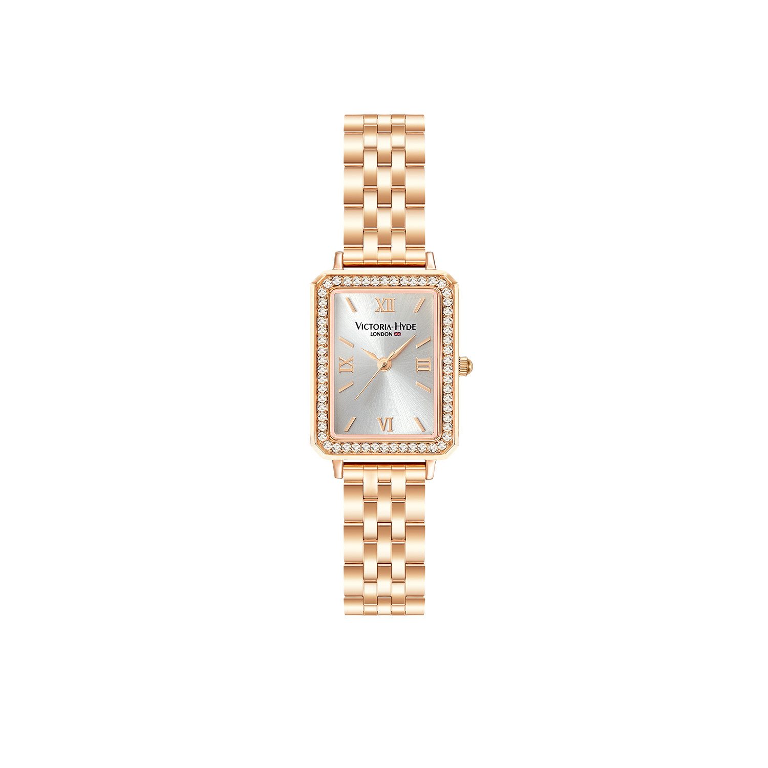 Quarzuhr Victoria Hyde Westminister Damen Basic Edelstahl Armband