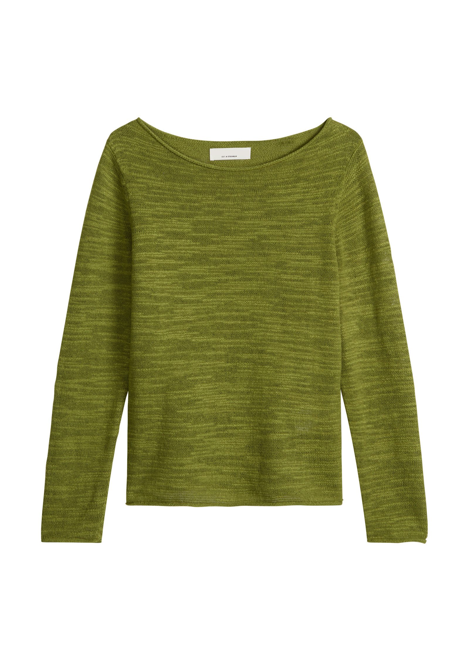 Marc O'Polo Strickpullover aus Leinen-Baumwolle-Mix