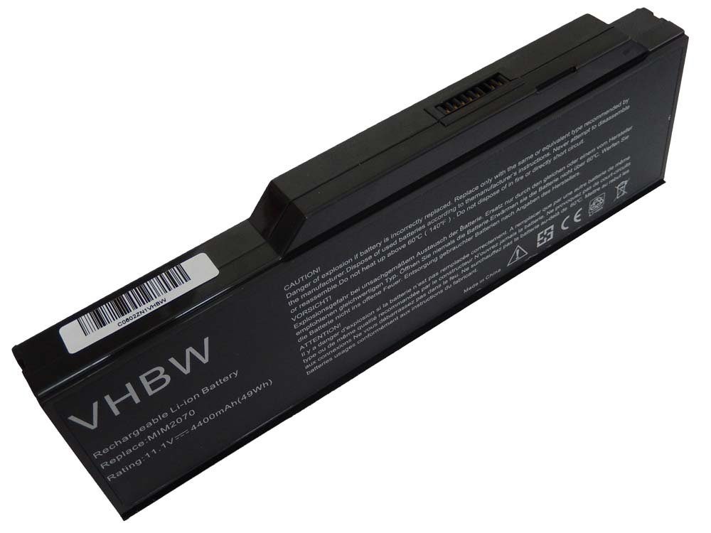 vhbw Ersatz für MIM2280 für Laptop-Akku Li-Ion 4400 mAh (11,1 V)