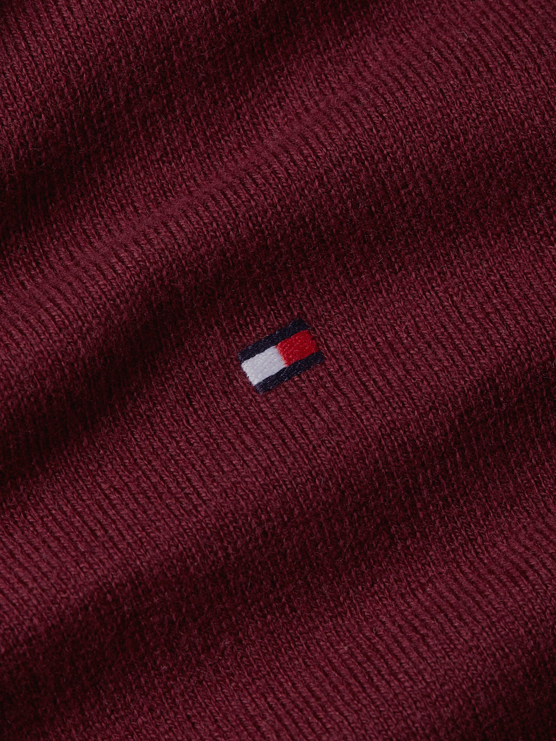 Tommy Hilfiger V-Ausschnitt-Pullover PIMA ORG CTN CASHMERE V NECK