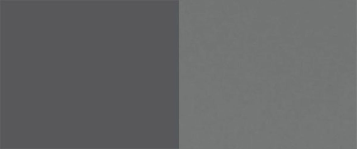Front matt grey / matt / Geschirrspülerfront B/T/H: / dust 1,9cm Frontblende 60cm Feldmann-Wohnen Bonn, 71,3cm Korpus lava