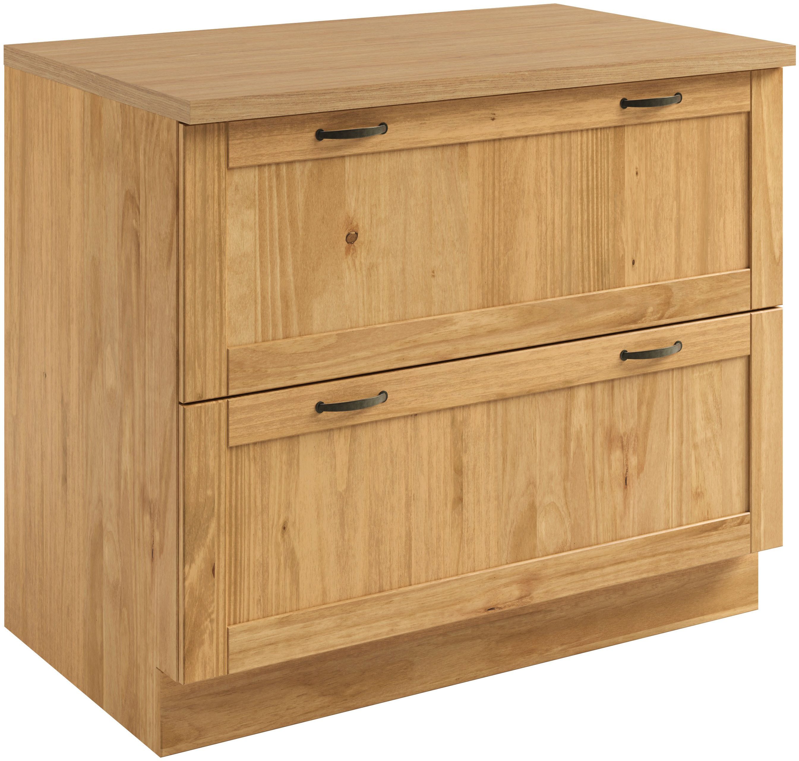 Home affaire Unterschrank Teramo Breite 100 cm, 2 Schubkästen