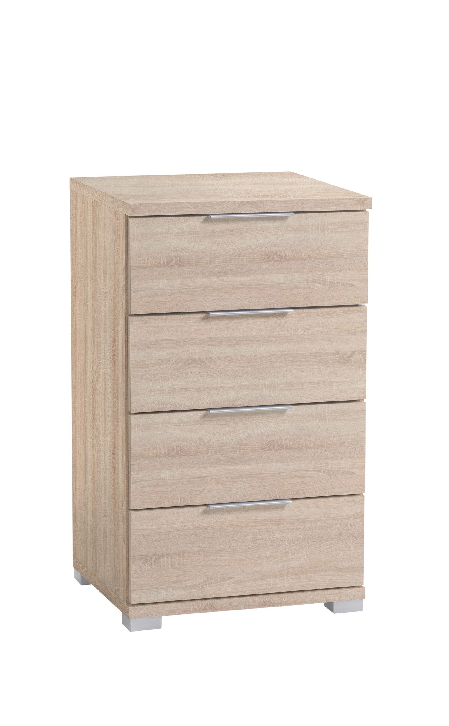 PREISBRECHER Nachtkommode Smilla, in Eiche Sonoma, Melamin - 46x79x42cm (BxHxT)