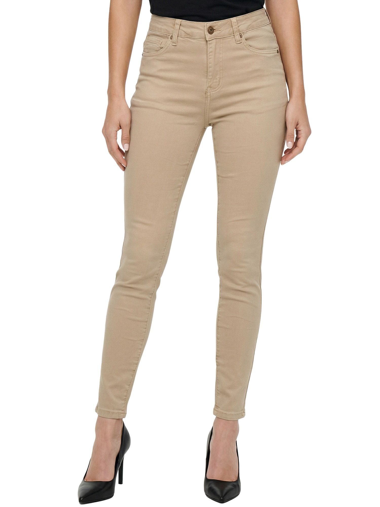 Tazzio High-waist-Jeans F138 Damen Skinny Fit Jeanshose