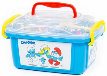 Polesie Spielzeug-Frisierkoffer Schmink Beauty-Set 55-tlg. Schlümpfe Smurfs Kinder Spielset in Box
