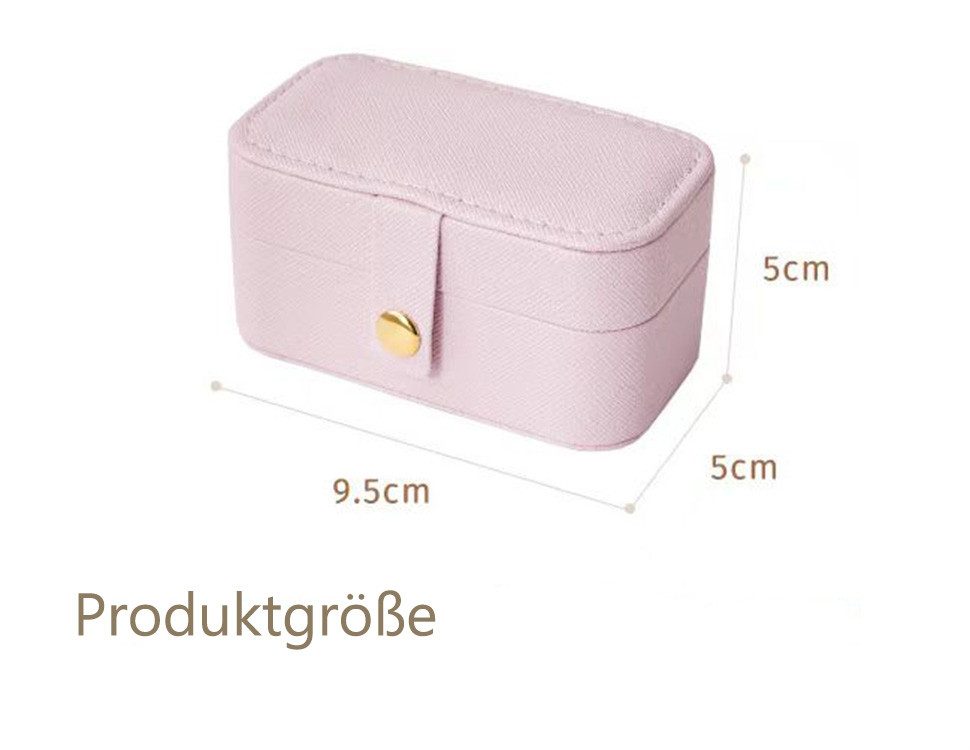 Coonoor Schmuckkasten Mini Schmuckkästchen mit separatem günstig online kaufen