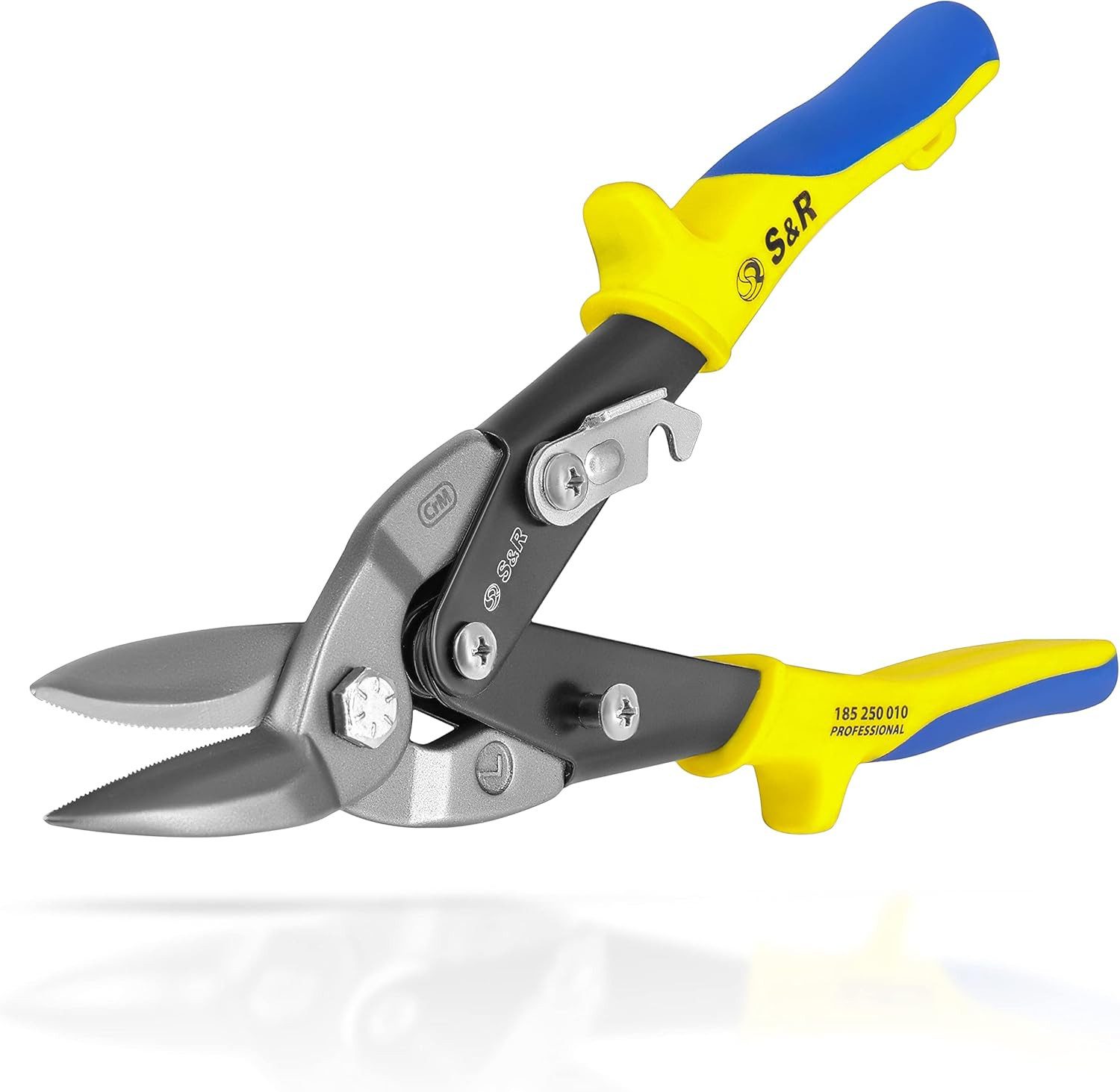 Blechschere Aviation-Serie Linksschnitt 250 mm, hochfester Cr-Mo Stahl