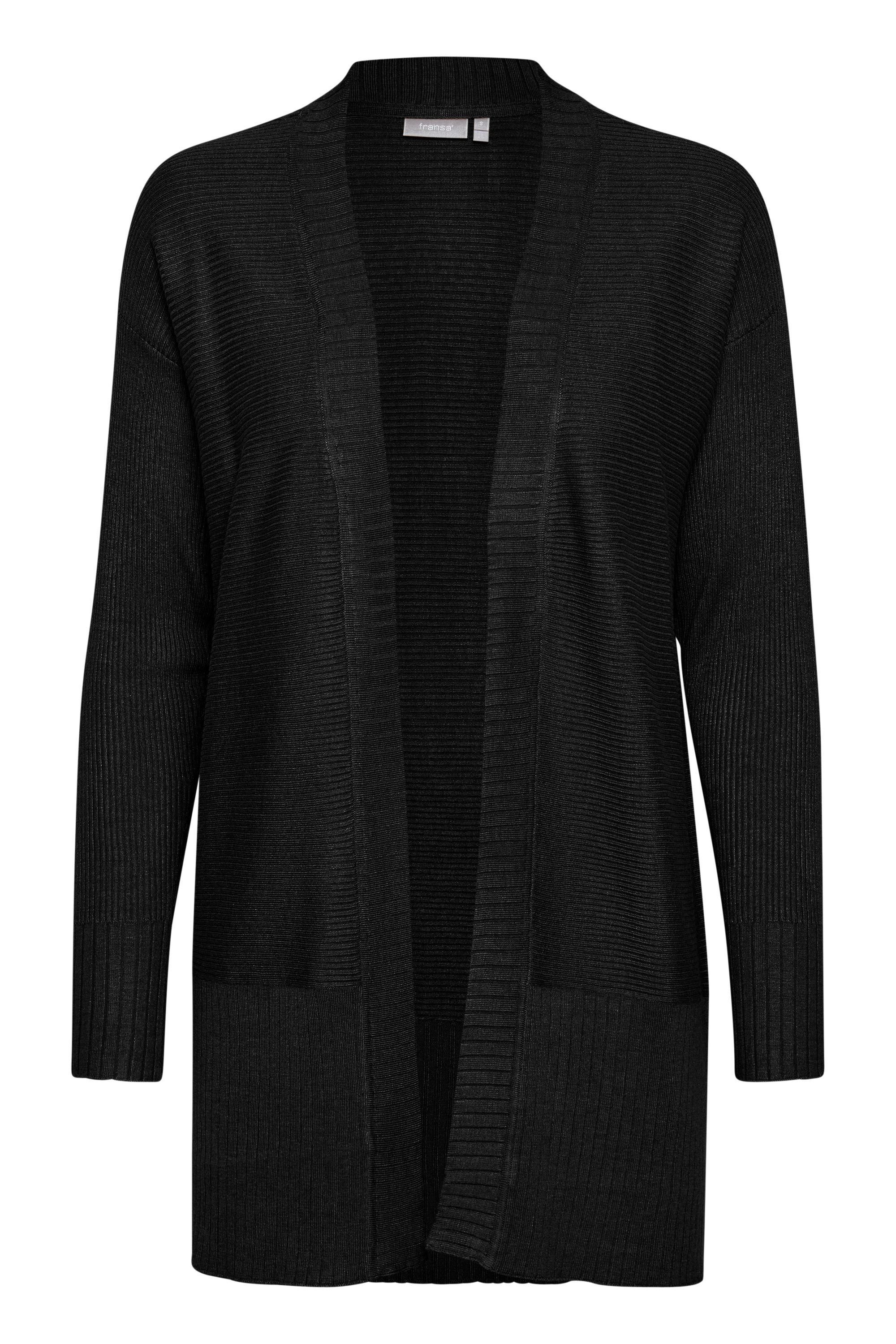 Cardigan 1 - Strickjacke Black FRBESMOCK Fransa fransa 20609588