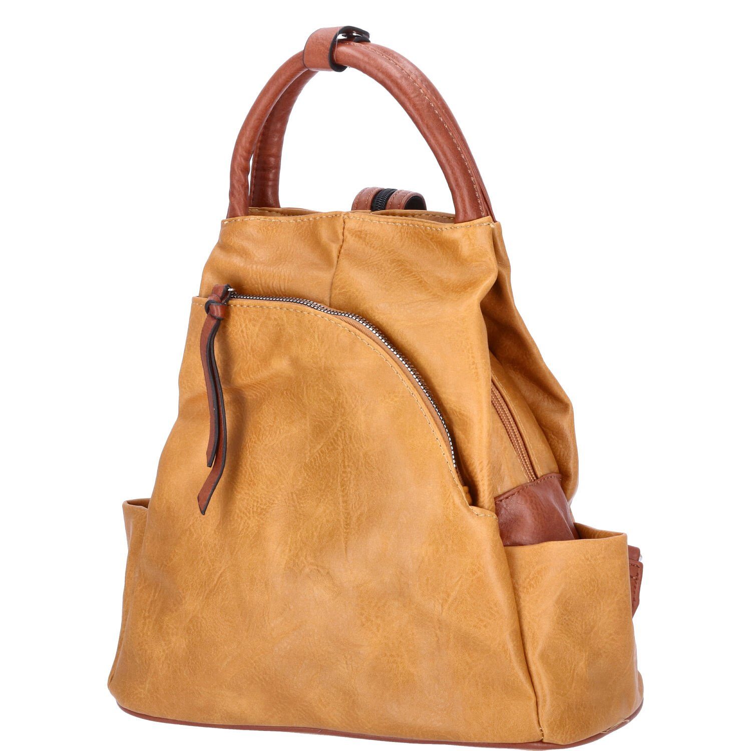 Antonio Freizeitrucksack Antonio Damen Rucksack gelb günstig online kaufen