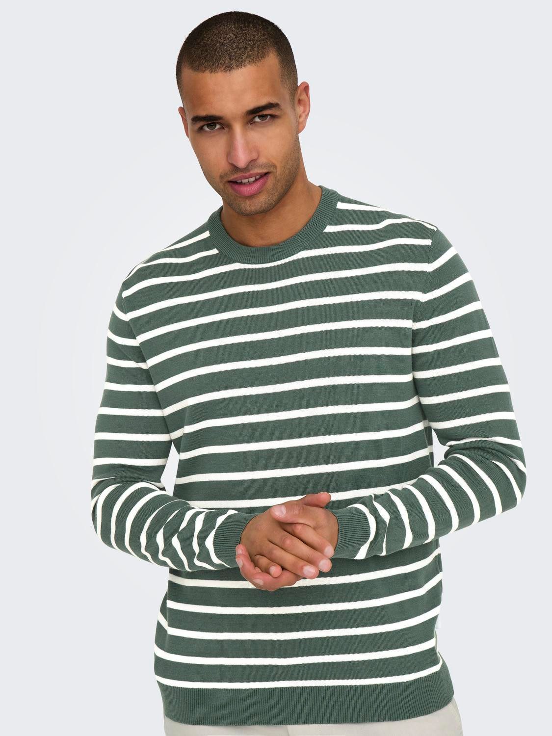 ONLY & SONS Rundhalspullover ONSALEX 12 günstig online kaufen