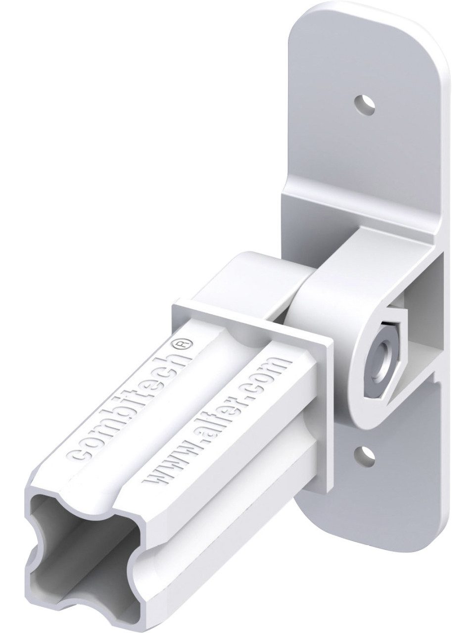 alfer Abdeckprofil alfer Gelenk-Flansch-Verbinder, 1 Zapfen 23.5 mm