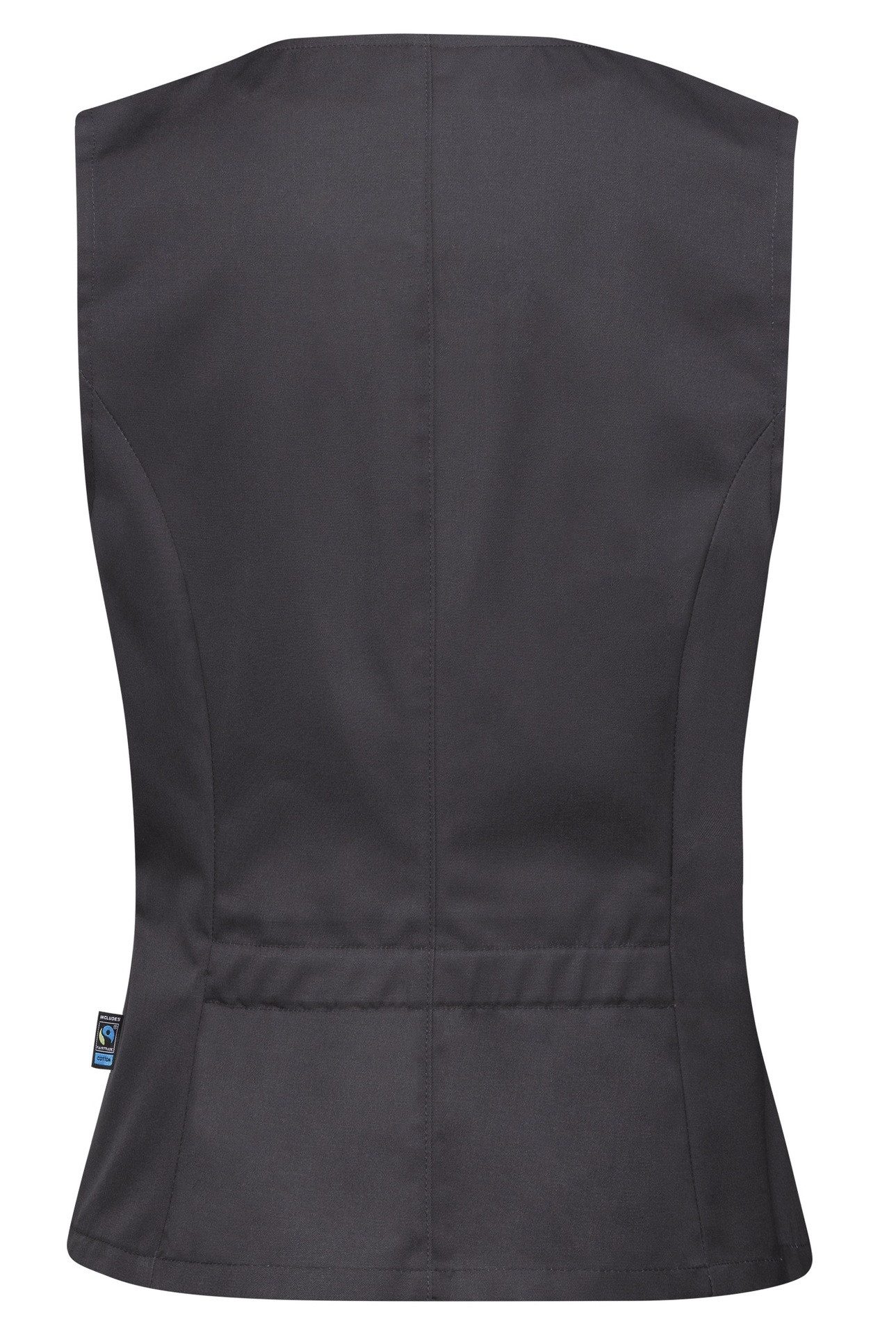 GREIFF Anzugweste Greiff GASTRO MODA Damen Kellner-Weste Revers Regular Anthrazit