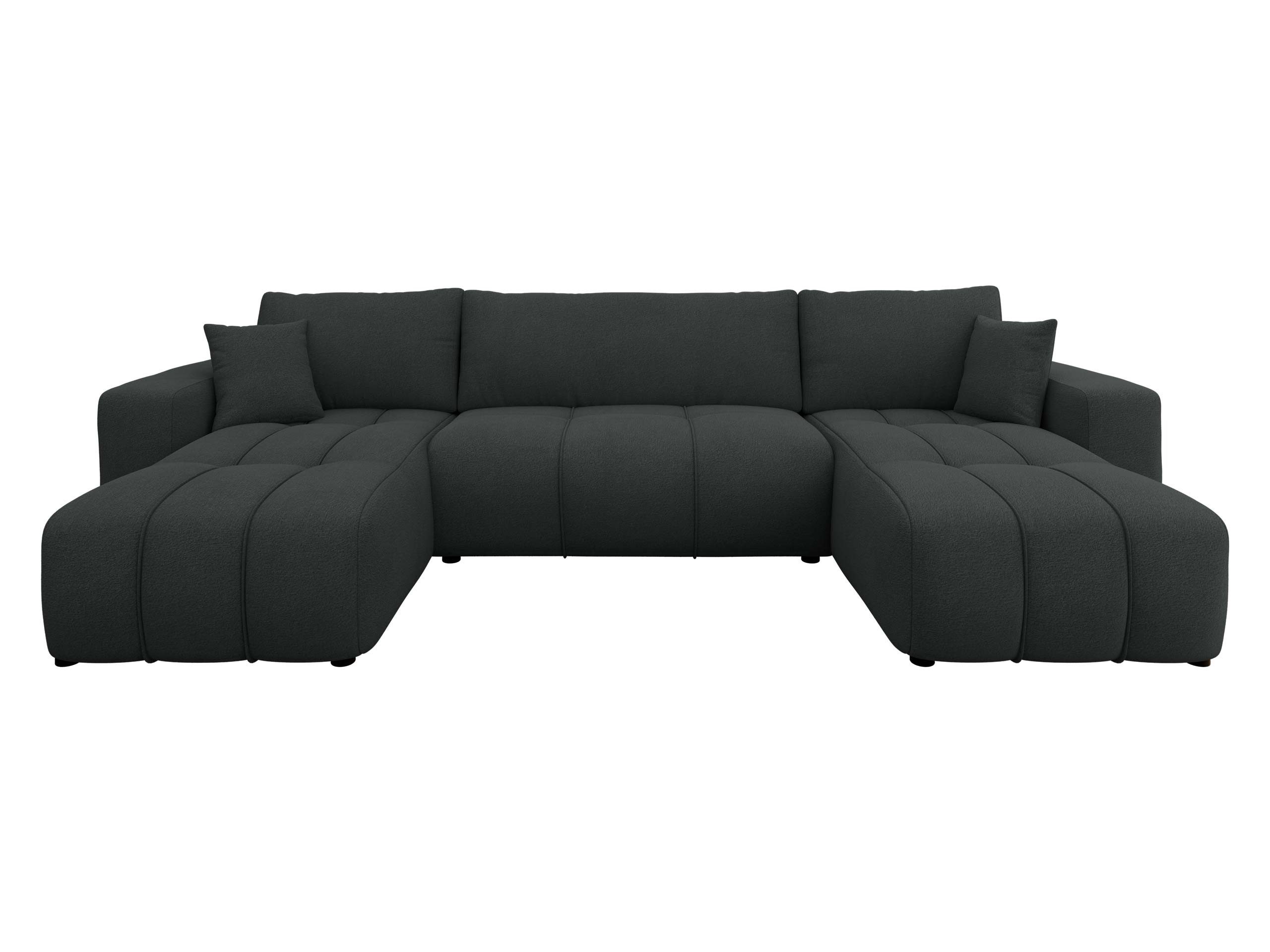 MIRJAN24 Wohnlandschaft Fetrinu U, mit Bettkasten und Schlaffunktion, Rücke günstig online kaufen