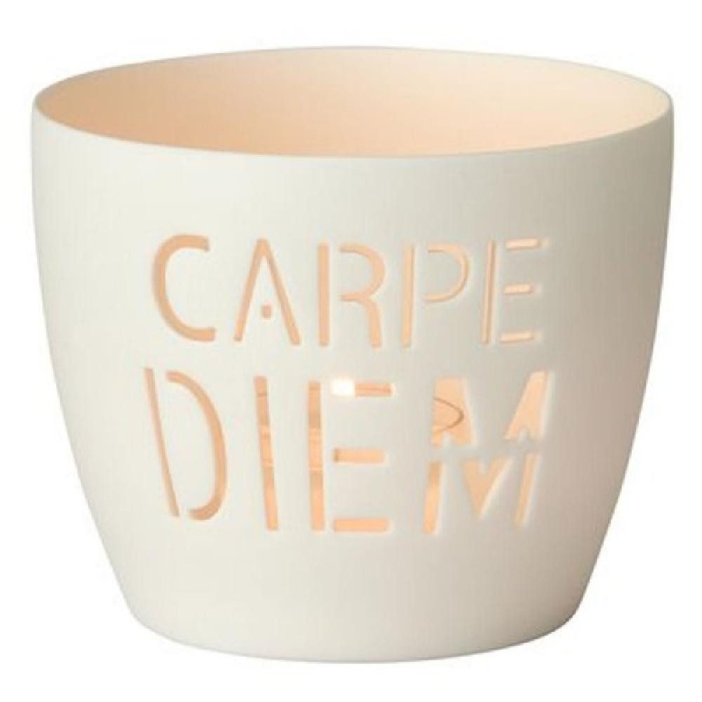 Giftcompany Kerzenhalter Windlicht Agra Carpe Diem günstig online kaufen
