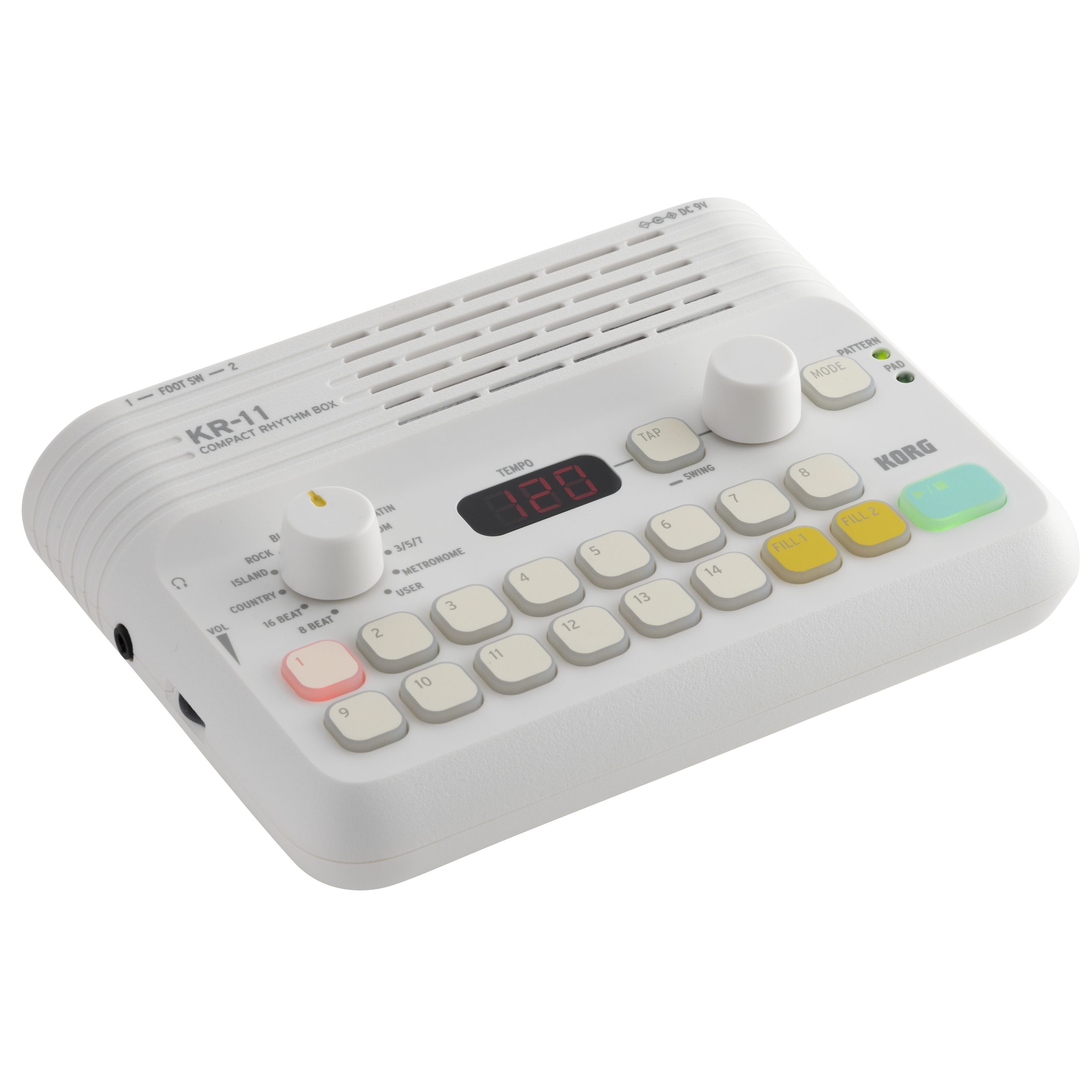 Korg Synthesizer (Groove-Tools, Drumcomputer), KR-11 - Drum Machine