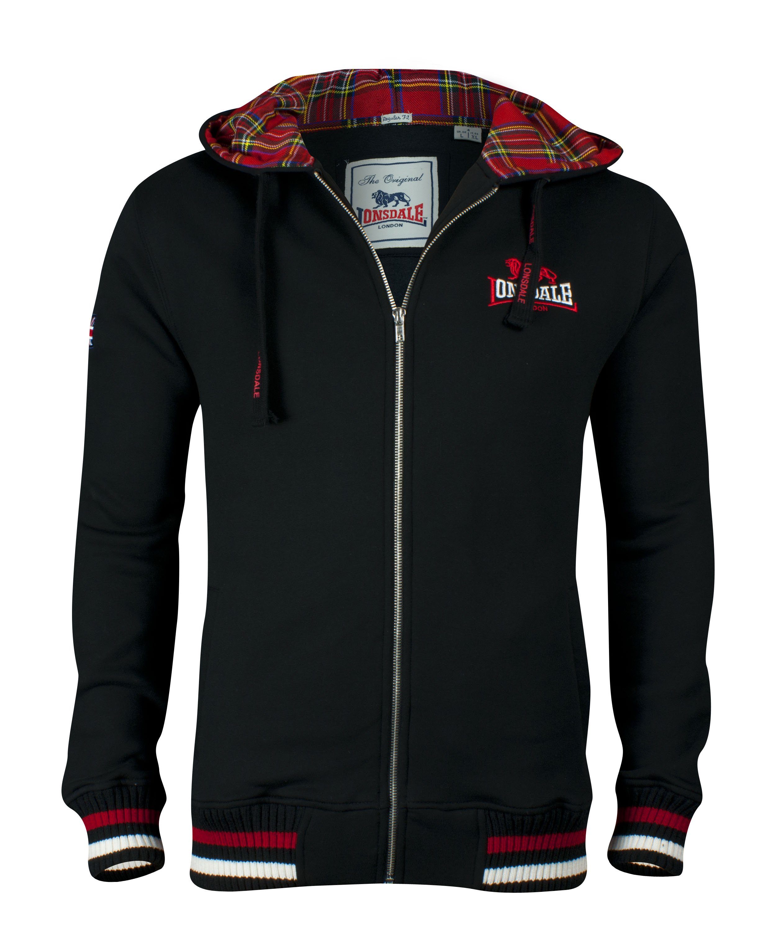 Lonsdale Kapuzensweatjacke Kapuzensweatjacke Lonsdale Lancaster günstig online kaufen
