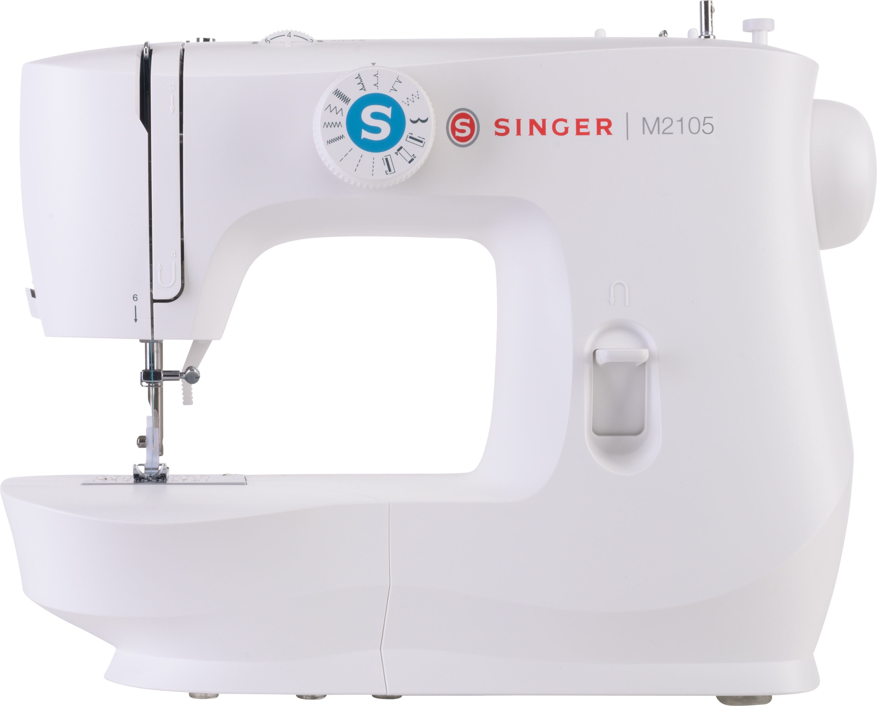 Singer Freiarm-Nähmaschine M2105, 8 Programme