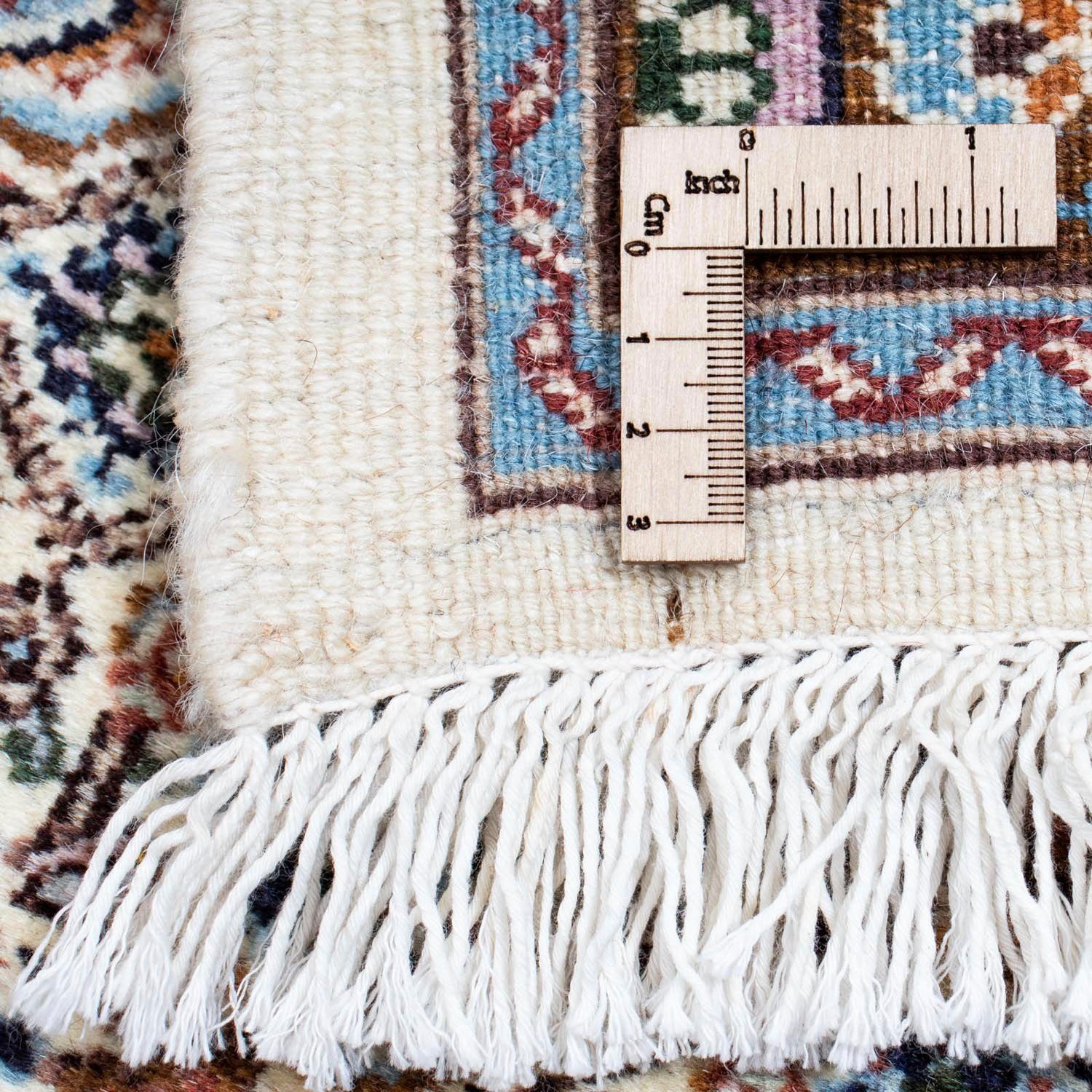 Wollteppich Yalameh Medaillon Beige cm, rechteckig, x morgenland, Höhe: 10 mm, 102 158 Handgeknüpft