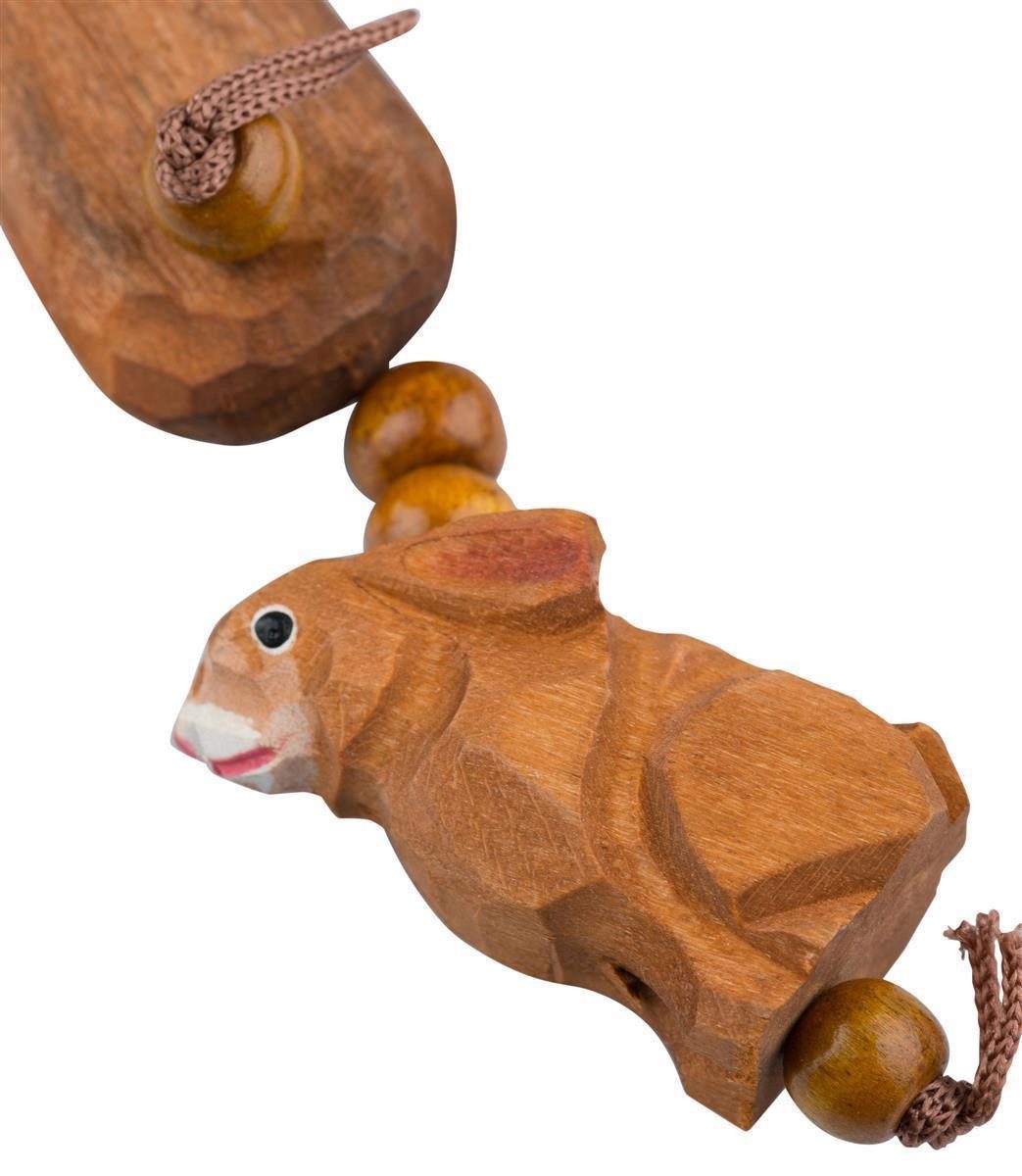 AceCamp Outdoor-Spielzeug Steinschleuder aus Holz – handgeschnitzt, leicht & robust, Holz, Gummi, Leder, (1-tlg)