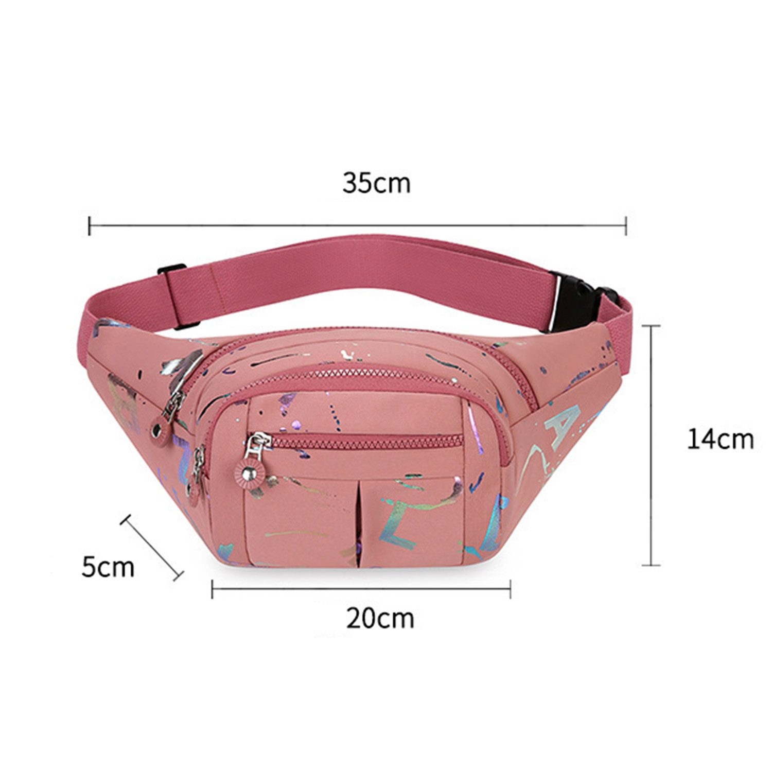 Refttenw Bauchtasche Damen Umhängetasche wasserdicht Gürteltasche günstig online kaufen
