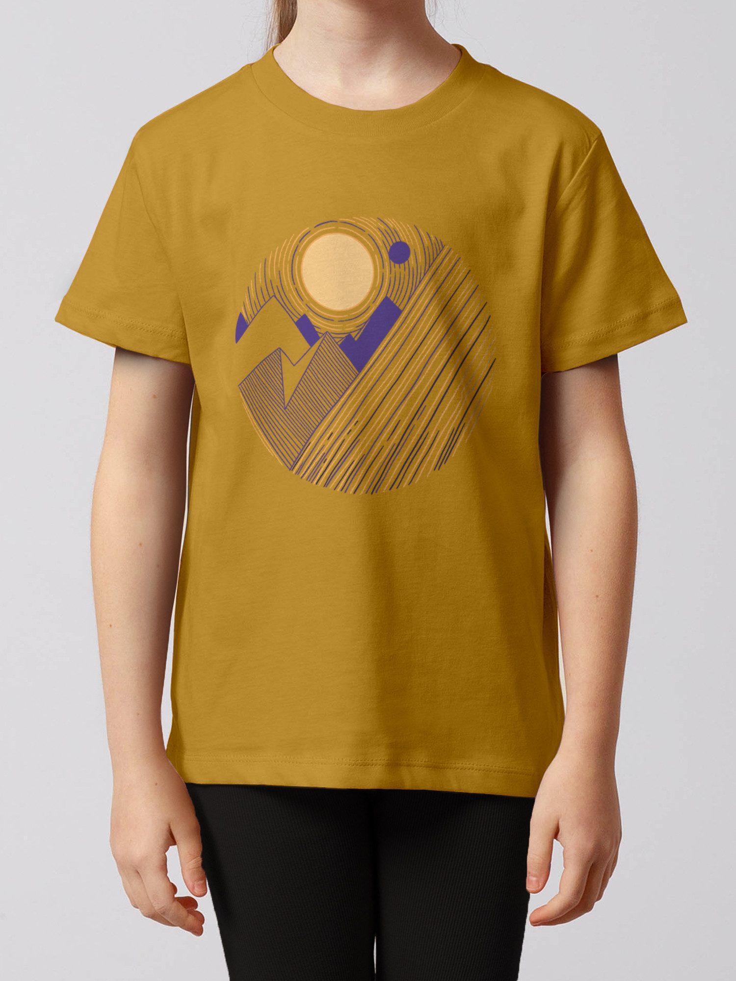 T-Shirt Geometric Landscape 3