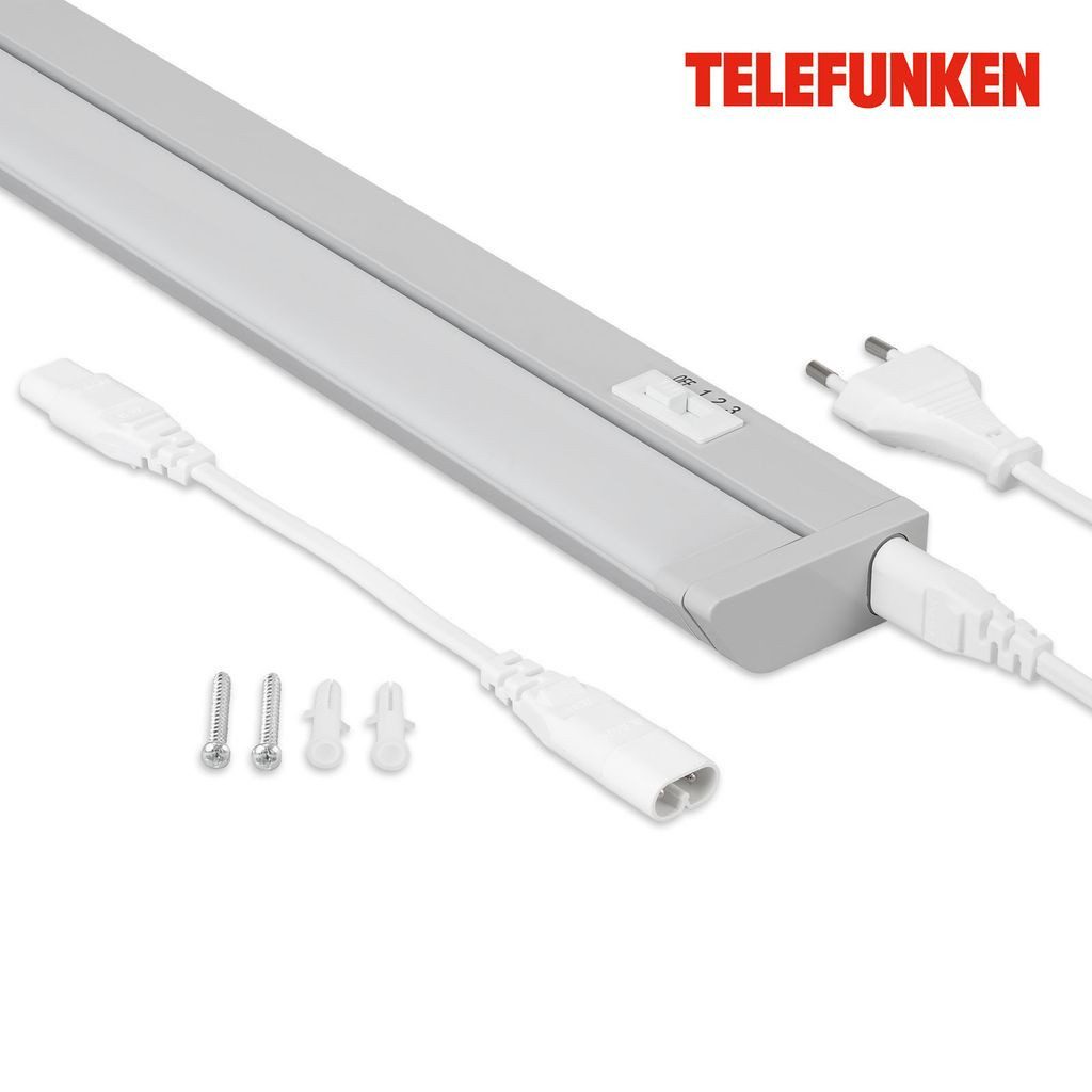 Telefunken LED Unterbauleuchte 205104TF, LED fest integriert, 4000K - Neutralweiß