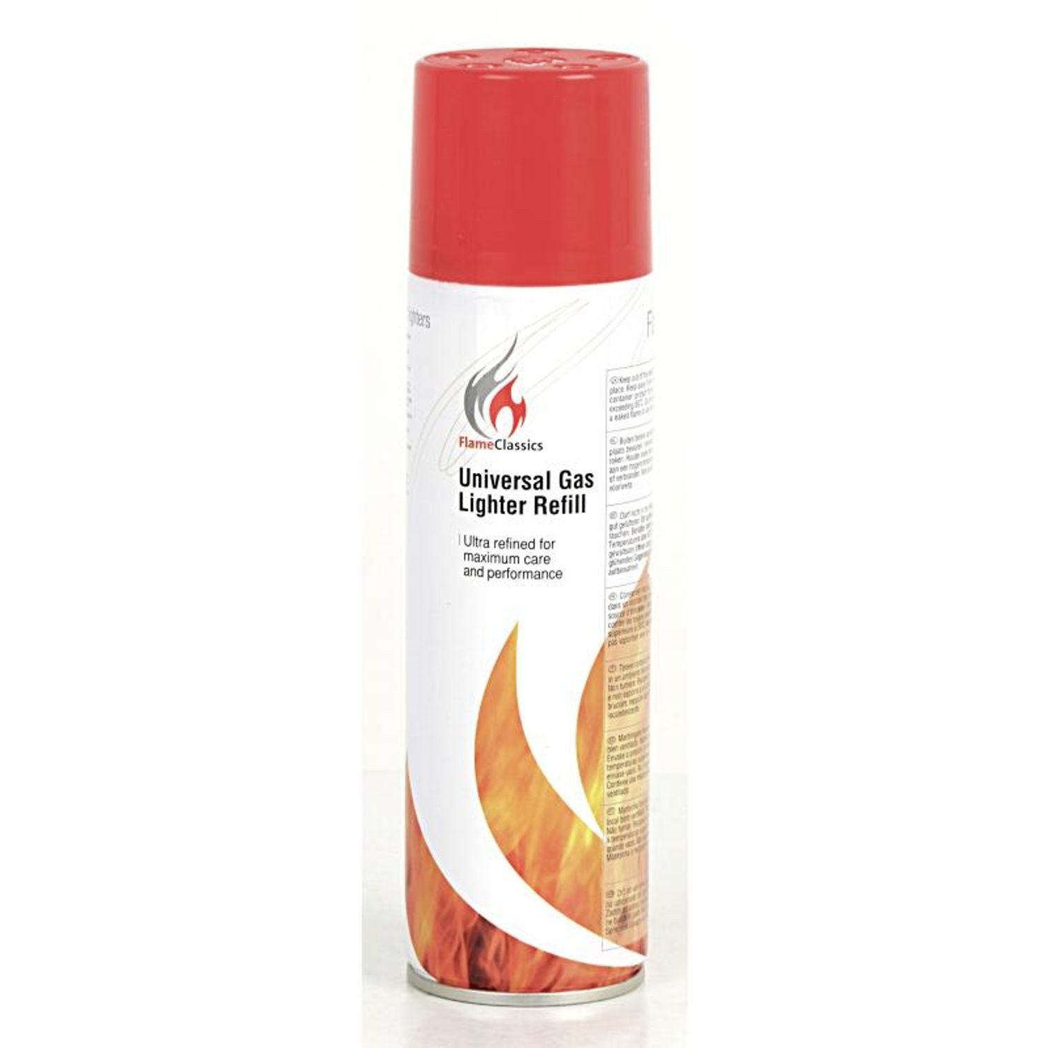 BURI Gas Flame Classics Feuerzeuggas 250 ml Nachfüllen Feuerzeug Gas