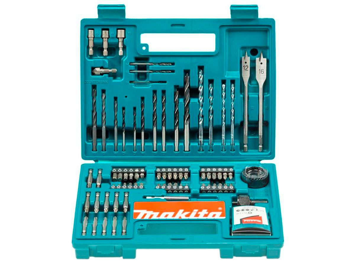 Makita Bohrer- und Bit-Set B-53811 im Koffer 100-teilig