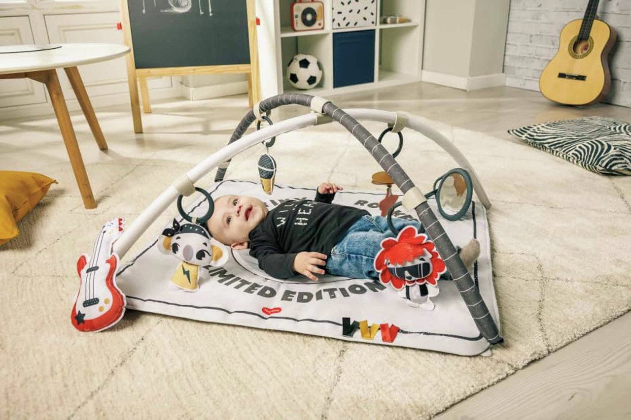 Krabbeldecke Tiny Love Rock With Me Gymini, 2-in-1 musikalische Baby-Spielmatte, ab, Tiny Love, Von Experten entwickelt  Belohnungsprinzip  Rocken & entdecken  Cl…