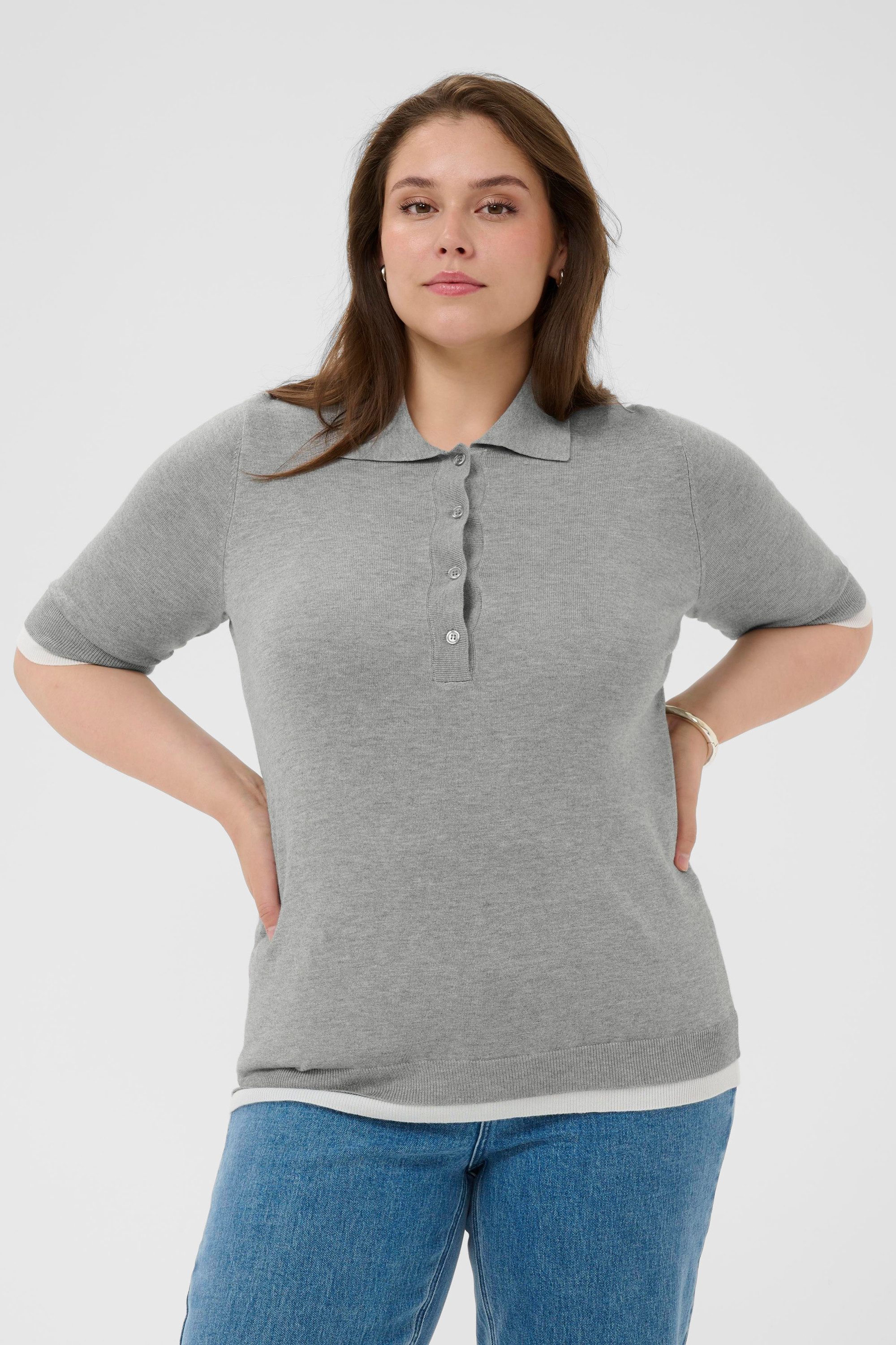 KAFFE Curve Poloshirt Poloshirt KClizzy