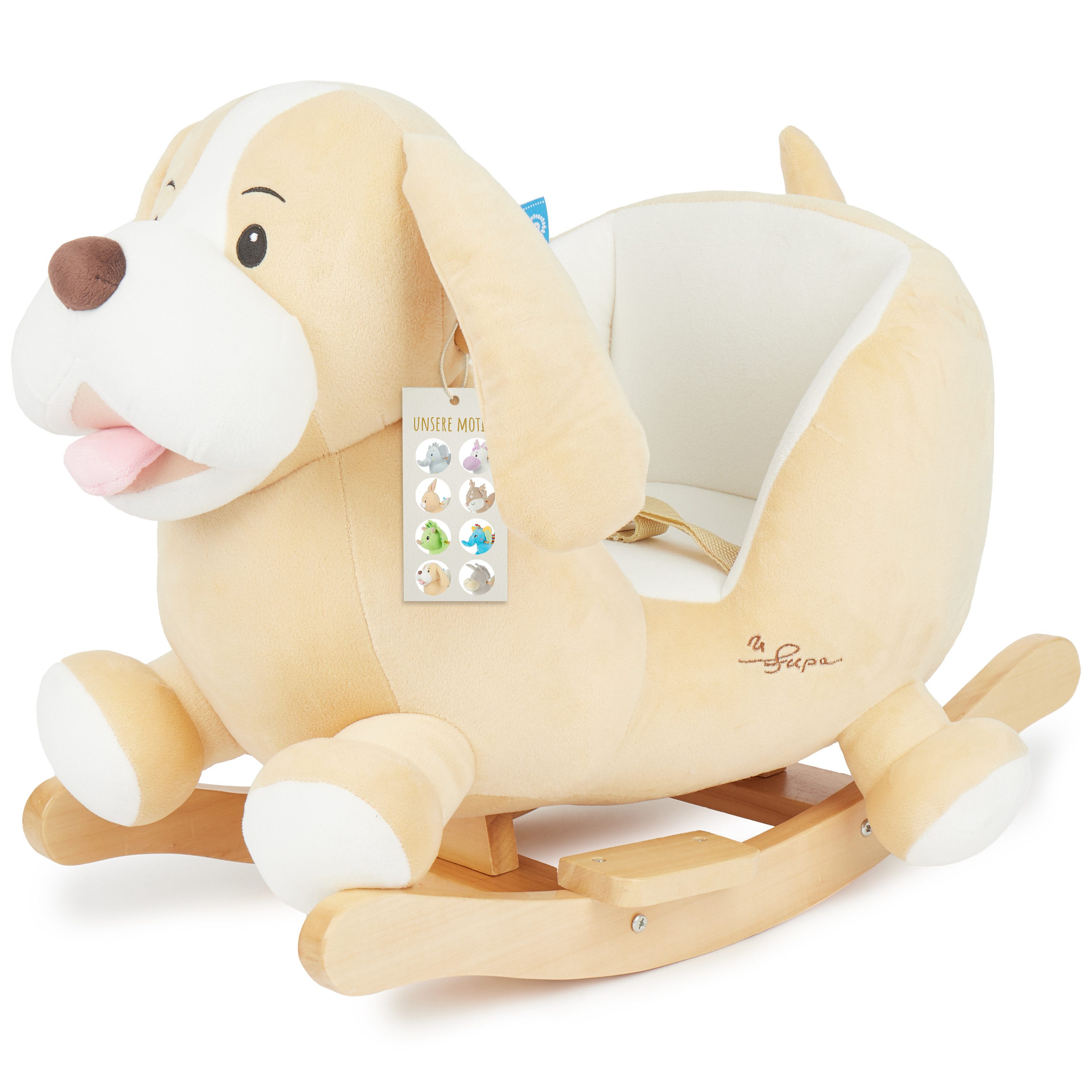 BIECO Schaukeltier Schaukelpferd Hund Sam aus günstig online kaufen