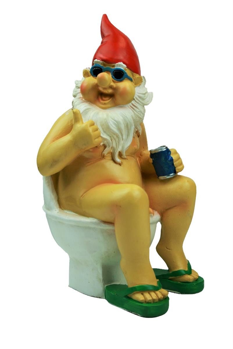Geschenkestadl Gartenzwerg Nackter Zwerg auf dem günstig online kaufen
