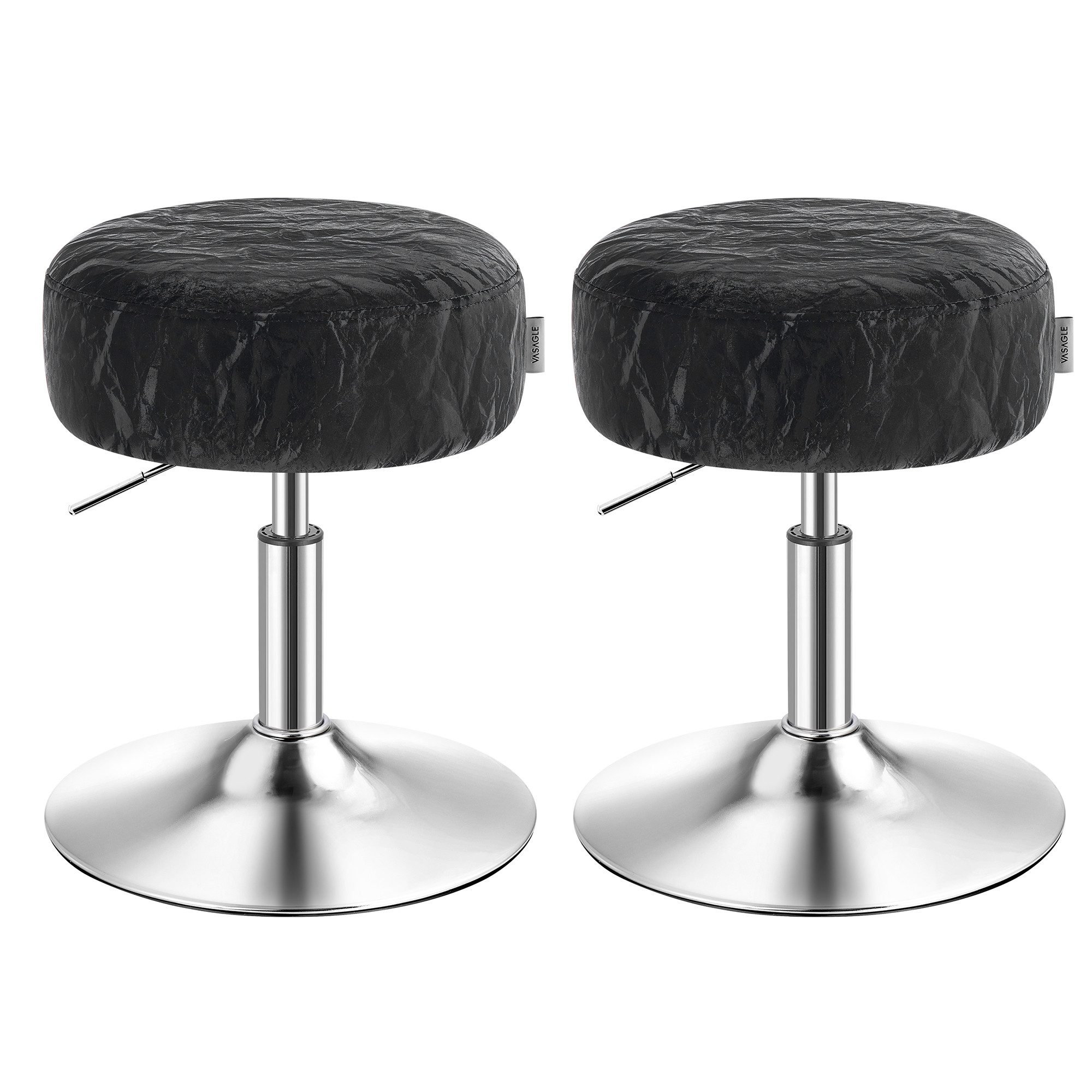 VASAGLE Barhocker Schminktischr Drehhocker (2 St), Schminkstuhl, Sitzhocker günstig online kaufen