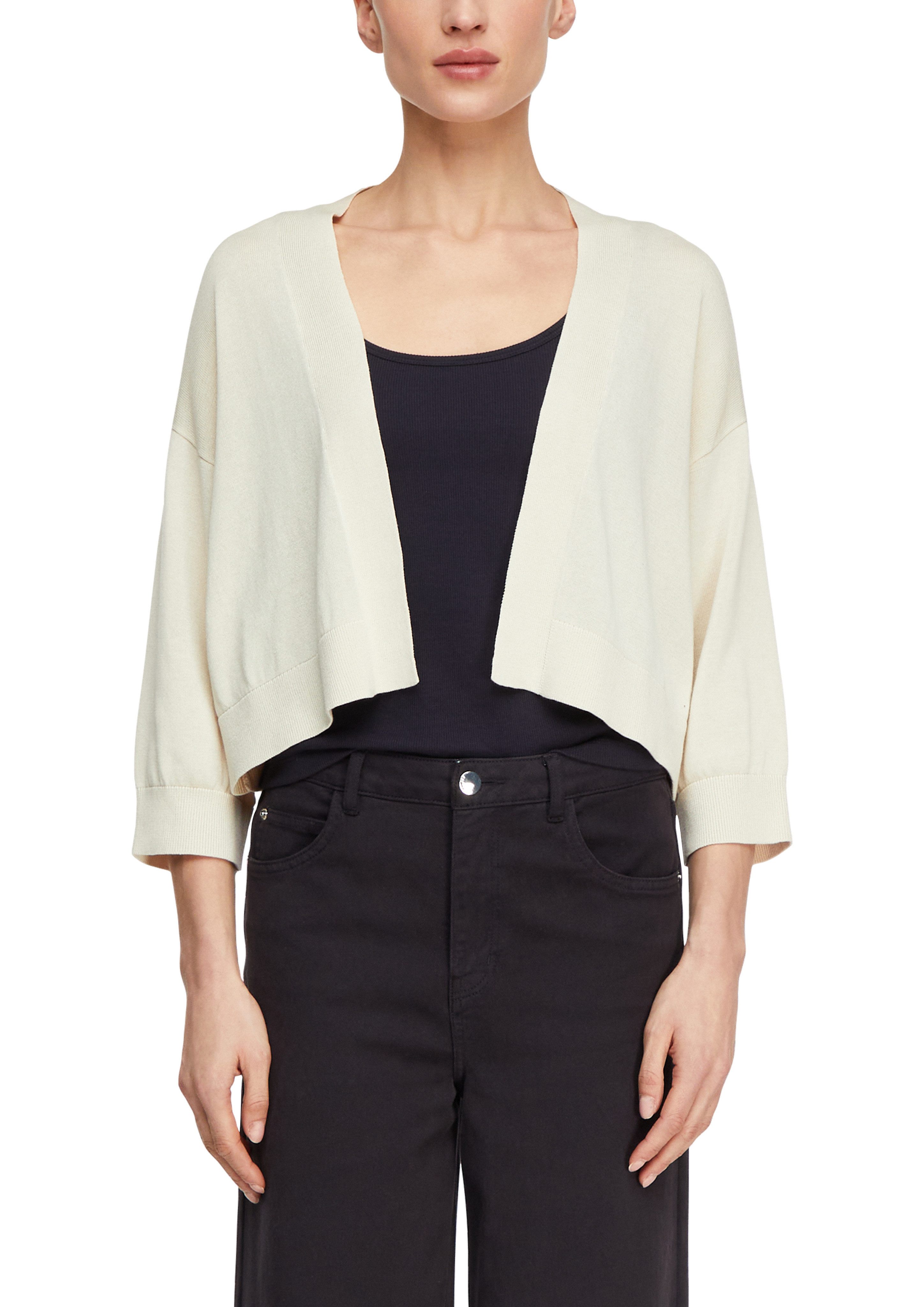 comma Strickjacke mit Bündchen