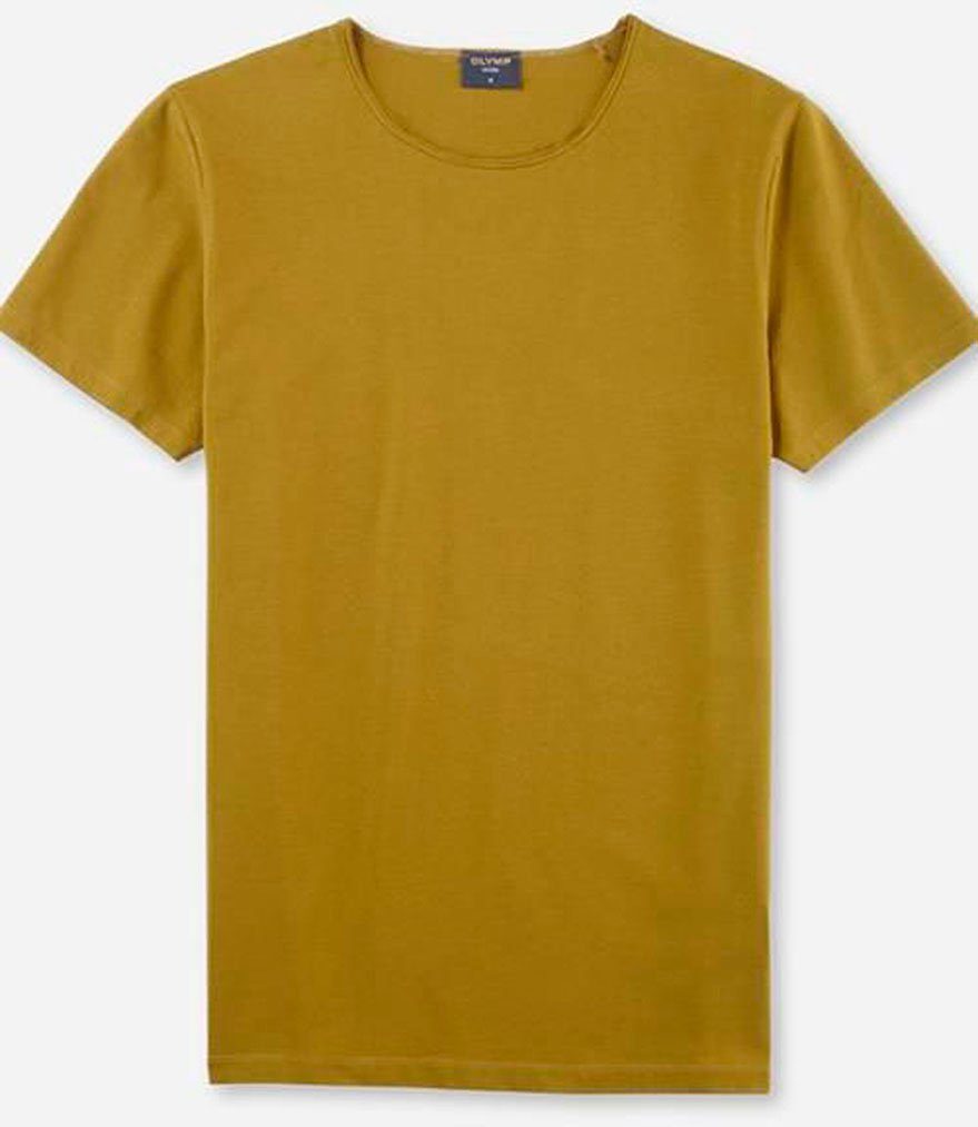 OLYMP T-Shirt Casual lindgrün