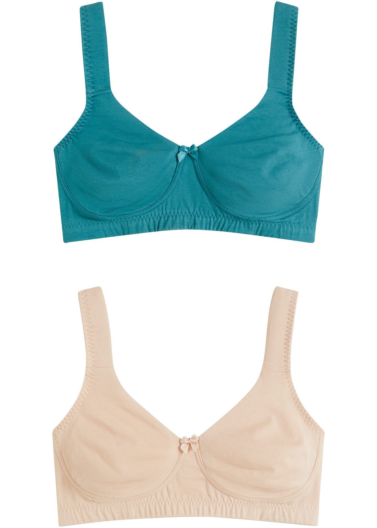 bonprix Minimizer-BH (Packung, 2-tlg., 2er) bügelloses Design, für den Alltag, klassische Passform