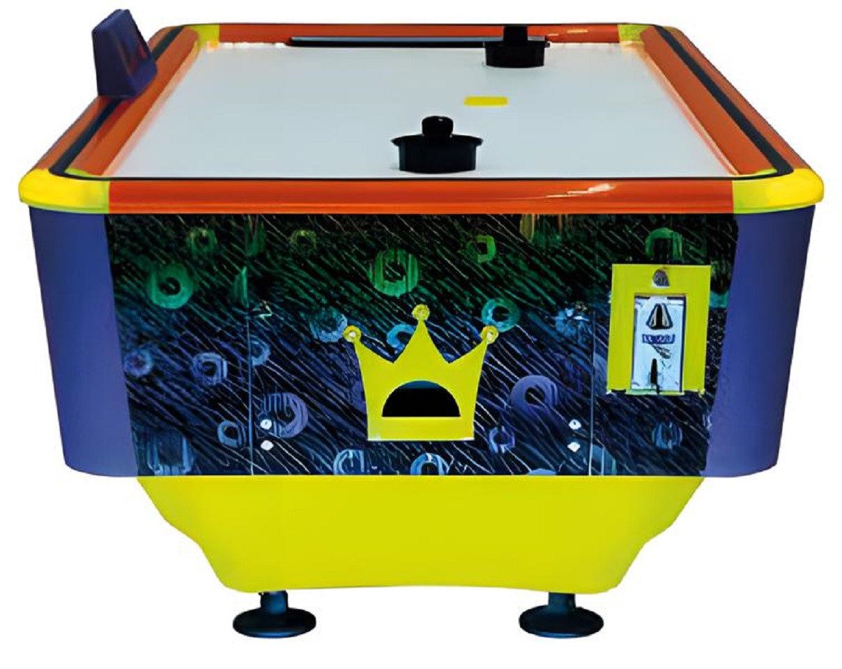 Xlmoebel Gamingtisch Tischhockey Spieltisch mit robuster Oberfläche und präzisen Pucks (Airhockey), Präzise Pucks