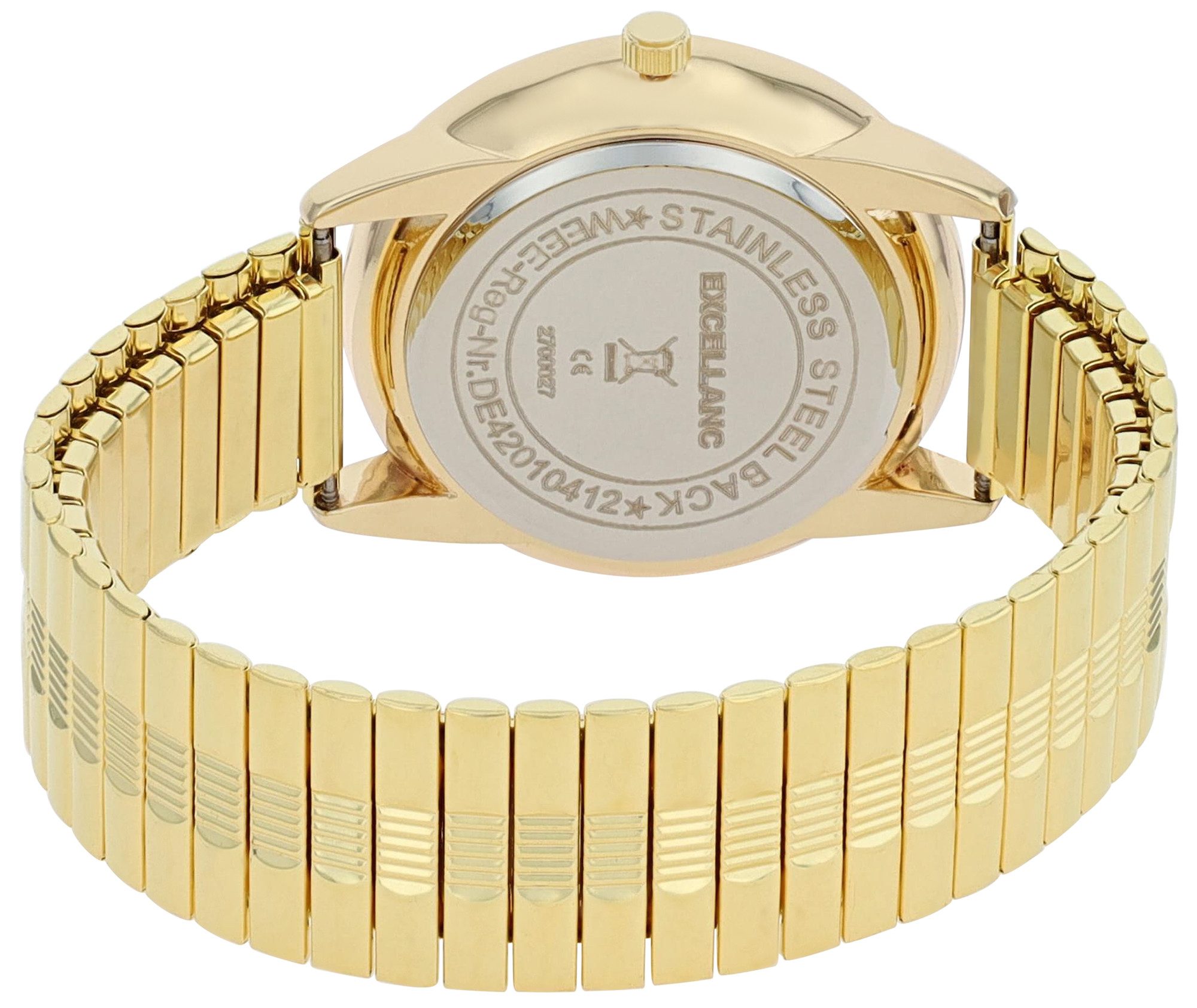 EXCELLANC Quarzuhr Saki, Mineralglas, Herrenuhr Edelstahl