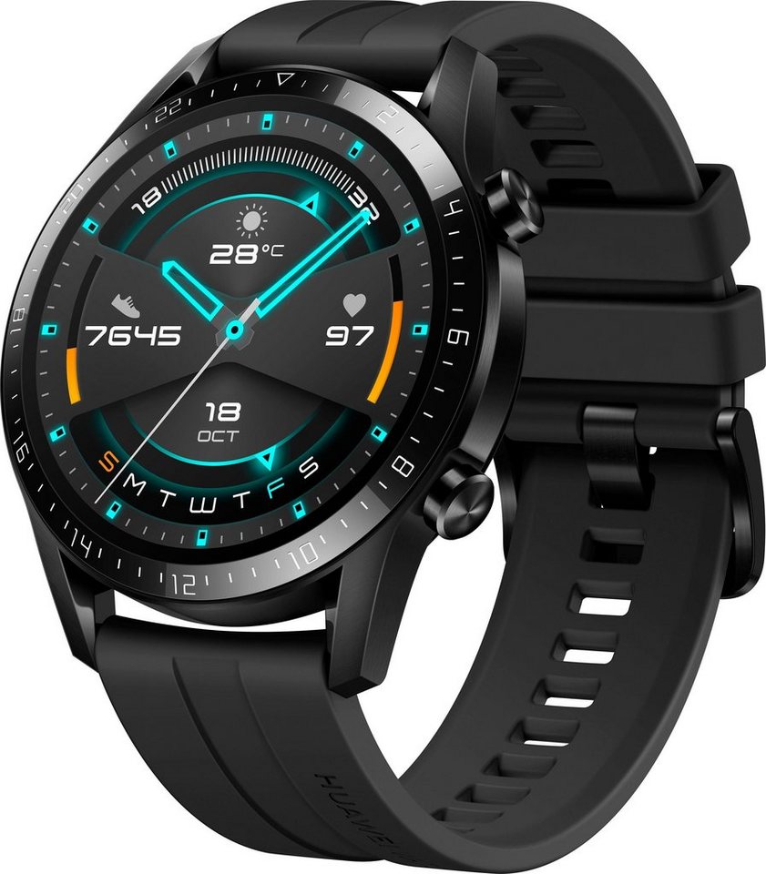 Huawei Watch GT 2 Sport Smartwatch (3,53 cm/1,39 Zoll, RTOS), 3,53 cm (1,39