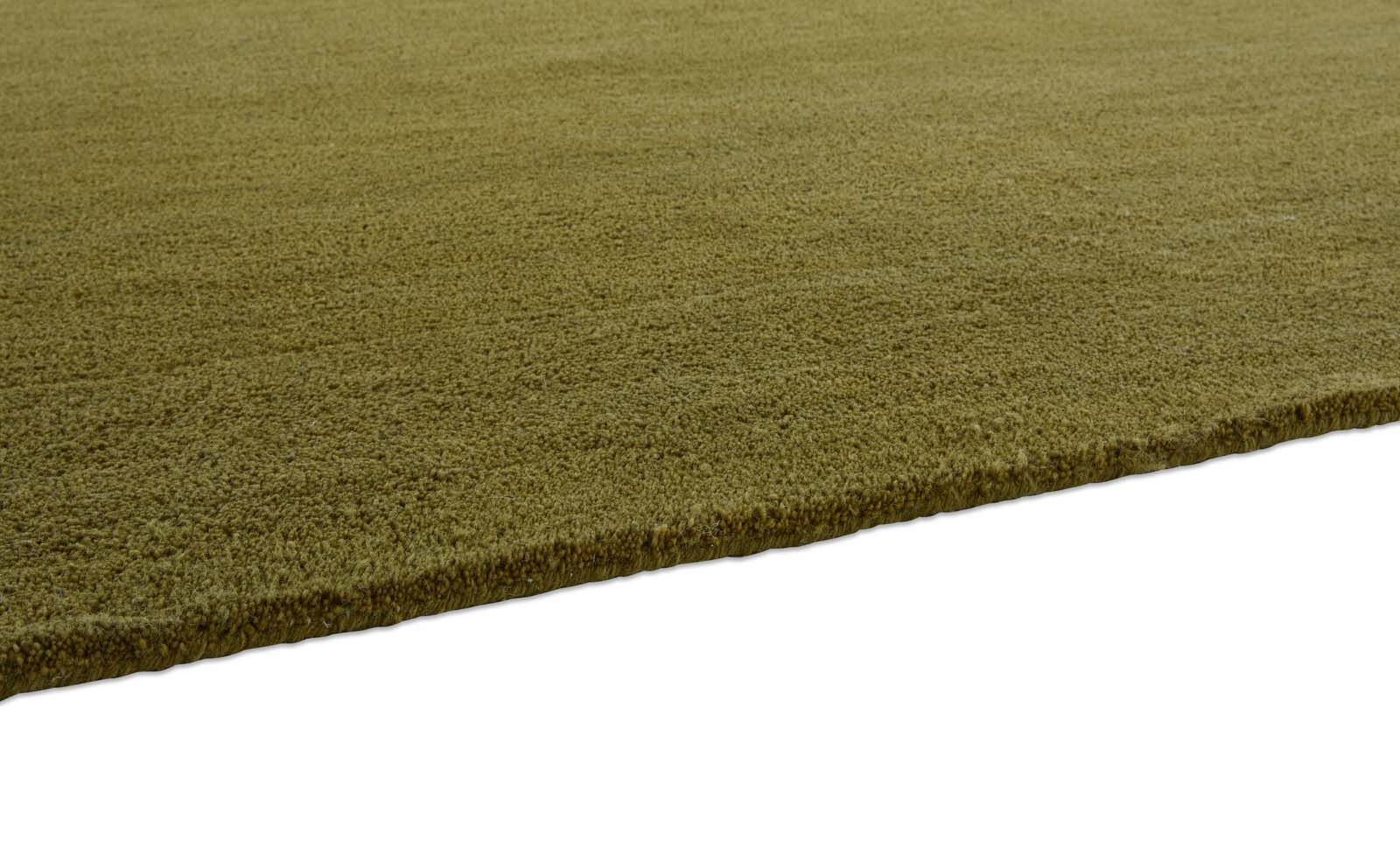 TaraCarpet Wollteppich TaraCarpet Gabbeh Georgia Teppich aus reiner Schurwolle handgearbeite, rechteckig, Höhe: 18 mm, Wollteppich Gabbeh Georgia grün Wohnzimme – Bild 4 von 5