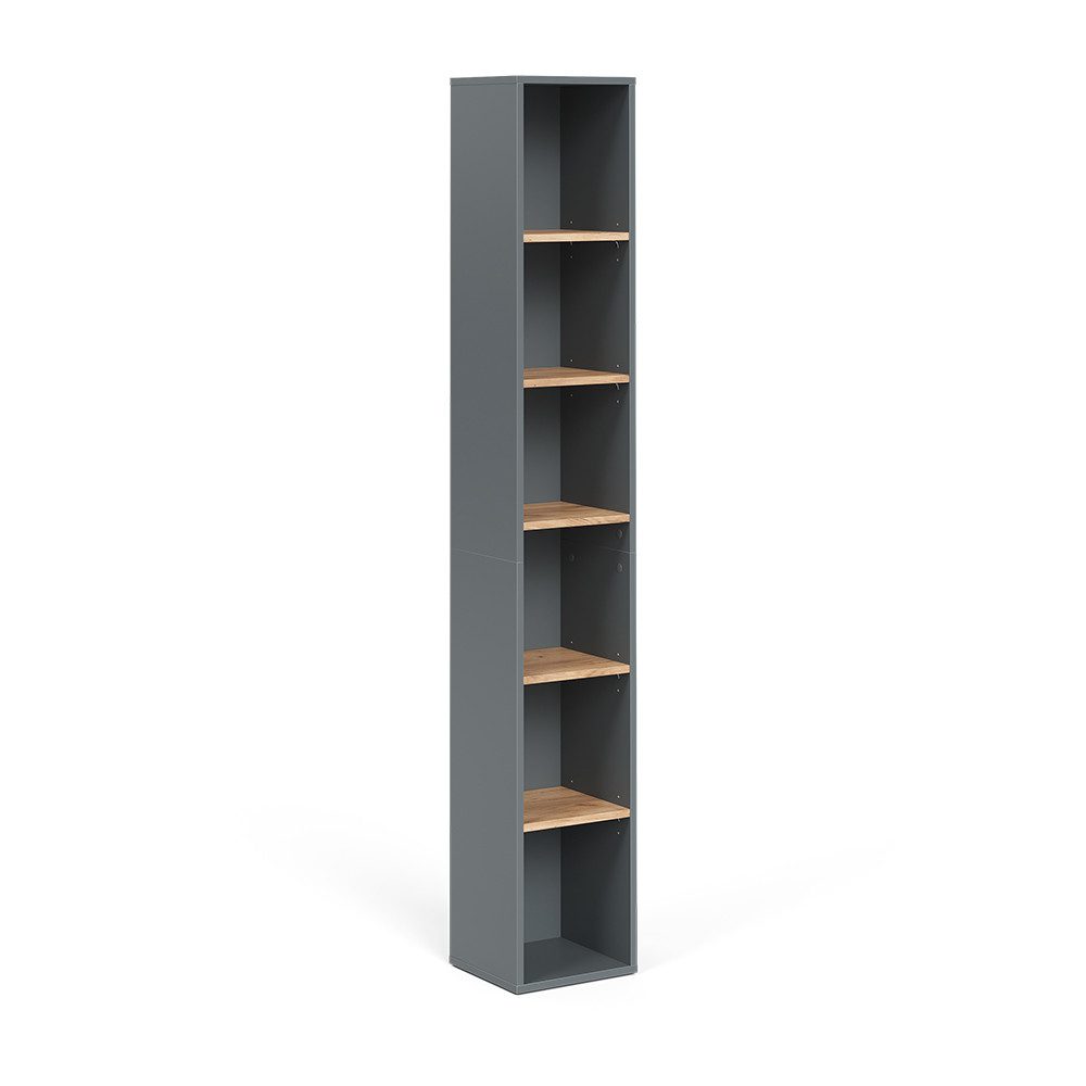Vicco Hochschrank Viktor, Anthrazit/Goldkraft Eiche, 30 günstig online kaufen
