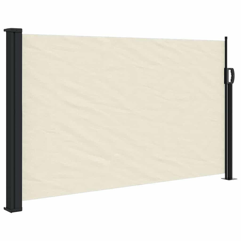 furnicato Markise Ausziehbare Seitenmarkise 117 x 300 cm Creme (1-St)