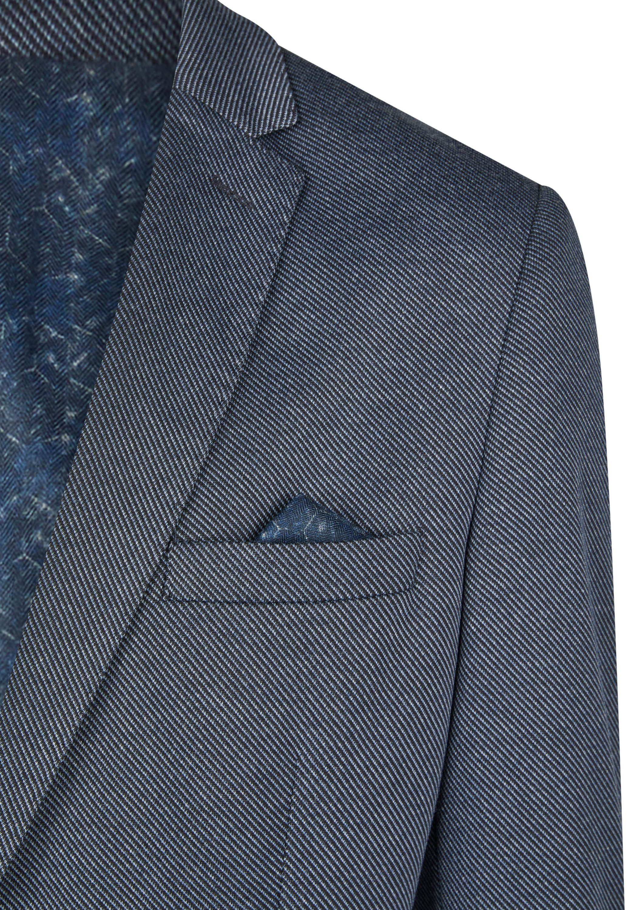 Calamar Sakko Blazer aus Jersey in Twill-Optik