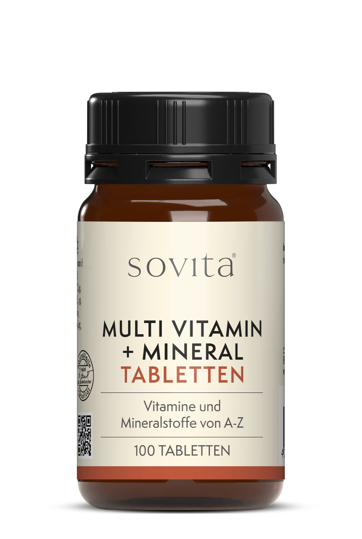 Ascopharm Multi Vitamin + Mineral Tabletten, 100 Stk. mit 24 Nährstoffen A-Z 1, 1 er 100 St.