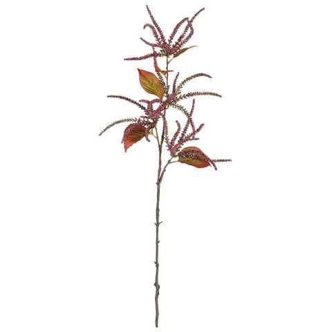 Winterliche Kunstpflanze Weihnachtsdeko Amaranthus, Creativ deco, Höhe 86 cm, Zweig mit Erika