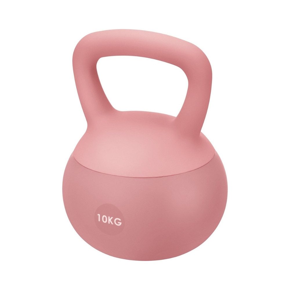 GiglioCollection Kettlebell Soft Kettlebell bodenschonend & leise - stoßdämpfende Kugelhantel, (Soft Kettlebell ideal fürs Homegym Kettlebell 10 kg), Kugelhantel mit Eisensandfüllung - ergonomischer Softgriff